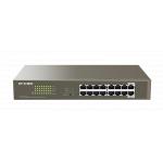 IP-COM G1116P-16-150W switch (przełącznik) 16x GE, 16x PoE OUT (802.3af/at), 135 W