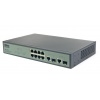 NETIS ST3310 8 portów fast ethernet 2 porty combo/gigabit ethernet SNMP switch