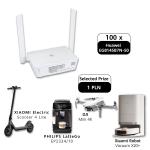 100 sztuk Huawei EG8145B7N-50 (terminal GPON ONT Wi-Fi 7 BE3600) z wybraną nagrodą za 1 zł