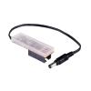 ATTE SDIP-12-124 gigabitowy PoE adapter 35 - 56 V -> 12 V, RJ45 -> RJ45 + DC