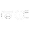 Dahua IPC-HDW1531S-0280B (seria Lite) kamera IP, 5 Mpix, 2592x1944, IR 30m, 2.8 mm, PoE