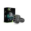 Green Cell CAD34 Car Charger 3 USB Quick Charge