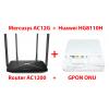 Huawei HG8110H + Mercusys AC12G - terminal GPON ONU z bezprzewodowym routerem AC1200