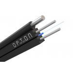 Opton S-NOTKSp płaski kabel światłowodowy samonośny, pręt stalowy, 1x9/125, G.657A2 LSZH 1km (pigtail)