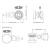 RF Elements SH60WB antena sektorowa typu horn (symetryczna) 60°, 13 dBi, 5 + 6 GHz, TwistPort
