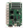 RouterBOARD 493G, 9x LAN, 3x MiniPCI, 1x USB, 256MB DDR SD-RAM i 64MB FLASH