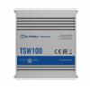 Teltonika TSW100 przemysłowy switch (przęłącznik) 5x GE, 4x PoE (802.3af/at)
