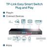 TP-Link TL-SG1428PE Przełącznik Easy Smart PoE+ 26x GE, 2x SFP, 24x PoE OUT (802.3af/at)