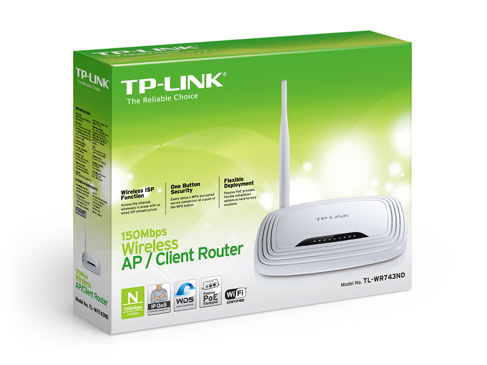 Настройка роутера tp link tp wr743nd